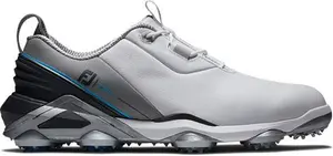 Men's Footjoy Tour Alpha 55506 Golf Shoes White/Grey/Blue - UK 7 Medium Fit