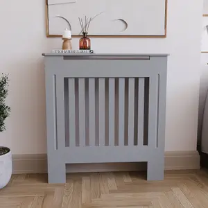 Vida Designs Chelsea Small Grey Radiator Cover