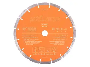 Evolution Premium Diamond Blade 230mm for Fast Cutting