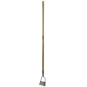 JCB Heritage Garden Hoe 130 x 150 mm Carbon Steel Blade, Ash Handle JCBHDUHO01