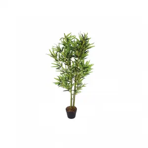 Oypla Artificial Bamboo Tree Plant 120cm Indoor Outdoor Garden Decoration