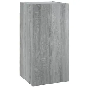 Berkfield TV Cabinets 7 pcs Grey Sonoma 30.5x30x60 cm Engineered Wood