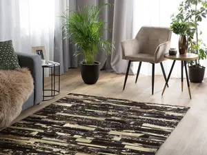 Cowhide Area Rug 160 x 230 cm Brown ARTVIN