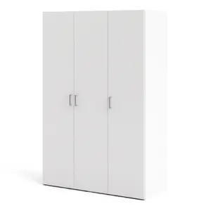 Space Wardrobe with 3 doors White 1750