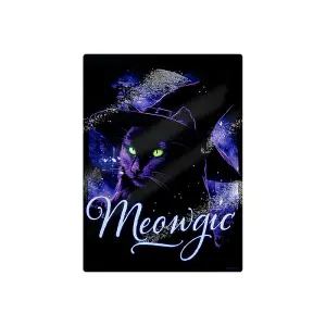 Grindstore Meowgic Chopping Board Purple/Black (One Size)