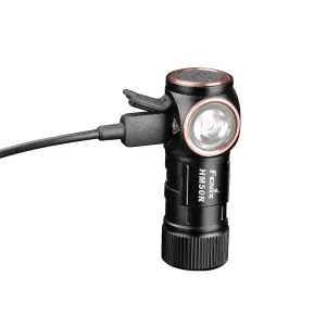 Fenix HM50R V2.0, Mini USB-C Rechargeable Head Torch - 700 lm - 115m Beam - Removable as Task Light - IP68 Waterproof