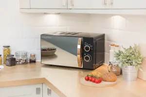 Russell Hobbs Microwave Rose Gold Manual 17 Litre 700W RHM1727RG