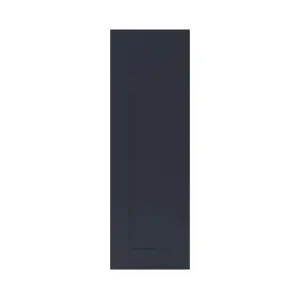 GoodHome Artemisia Matt midnight blue Classic shaker Tall wall Cabinet door (W)300mm (H)895mm (T)18mm