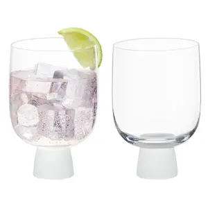 Oslo DOF Tumblers (Set of 2) Clear/Frost