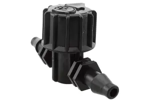 pack of 5 micro irrigation flow control valves for micro pipe 4/6mm