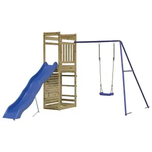 Berkfield Outdoor Playset Impregnated Wood Pine