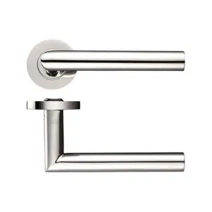 Latch Door Handle ZCS010 (Set of 2) Polished Chrome