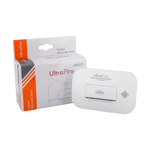 UltraFire UBCO1 10 Year Life Carbon Monoxide Alarm - 10 Year Warranty