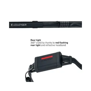 Ledlenser NEO5R Rechargable 600 Lumen Lightweight 70g LED Head Torch with Chest Strap for Running