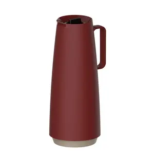 Tramontina 1L Thermal Flask with Interior Glass Container Red