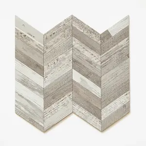 d-c-fix Herringbone Premium Self Adhesive Composite Wall Tile 29.6cm (W) 25.3cm (H) 0.3cm (D)