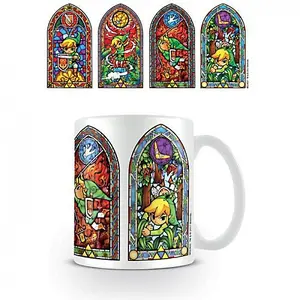 The Legend Of Zelda Stained Gl Mug Multicoloured (One Size)