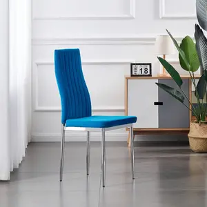 Side chair Set Gabrielle (Set of 2) Blue