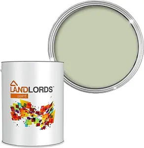 Landlords Anti Damp Paint Sage Green Matt Smooth Emulsion Paint 2.5L