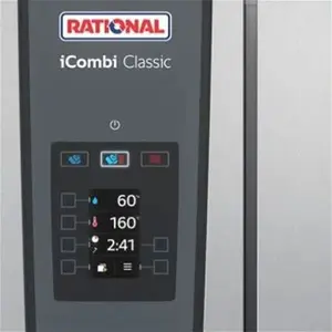 Rational Icombi Classic 10-1/1 10 Grid Electric Combination Oven 18.9Kw 3 Phase (Hard Wired)