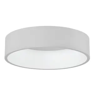 Luminosa Modern LED Flush Ceiling Light White, Warm White 3000K 2310lm