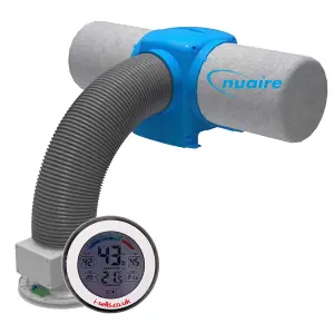 Nuaire Drimaster Eco HEAT Condensation Control PIV Bundle for Lofts with Hygrometer