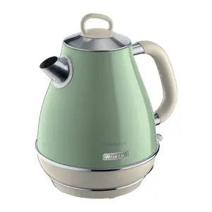 Ariete ARPK2 Vintage Retro Jug Kettle & 2 Slice Toaster Set, Green