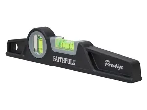 Faithfull Prestige Trade Magnetic Scaffold Torpedo Boat Level 25cm FAISLHD250