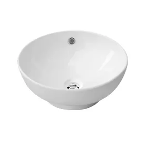 Europa Legacy 420x420 0th White Ceramic Counter Top Basin