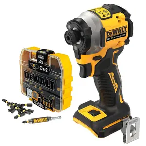 Dewalt DCF850N 18v XR Brushless Ultra Compact Impact Driver Bare + 25pc Torsion