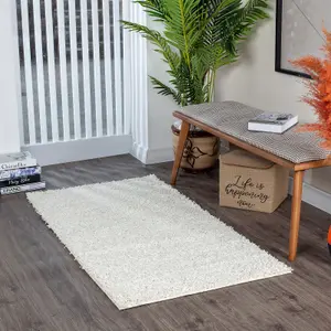 LILLY High Pile Shaggy Area Rug 80 x 150 cm