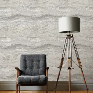 Vasari Onyx Natural Textured Wallpaper