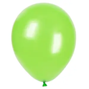 Belbal Gloss Balloon (Pack of 50) Lime Green (One Size)