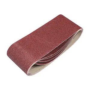 TIMCO Sanding Belts 80 Grit Red - 75 x 457mm