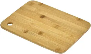 MantraRaj Bamboo Chopping Boards Set of 3 Various Sizes Kitchen Set Cutting Boards Easy-Grip & Hanging Holes