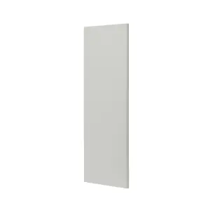 GoodHome Alpinia Matt grey painted wood effect shaker Standard Wall Clad on end panel (H)960mm (W)360mm