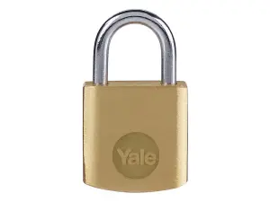 Premium Yale Brass Padlock 20mm - Unmatched Durability and Security for Your Valuables