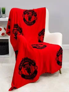 Manchester United FC Classic Fleece Blanket