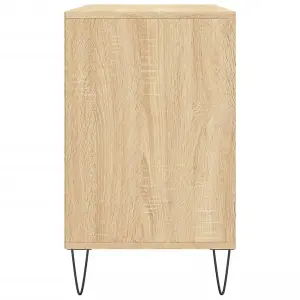 Berkfield Shoe Cabinet Sonoma Oak 102x36x60 cm Engineered Wood