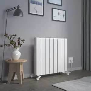 Right Radiators 7FIN 2000W Ceramic Radiator Electric Smart Heater WIFI Control Wall Mounted Portable Timer