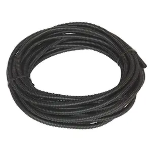 Sealey 50m 7-10mm Split Convoluted Cable Sleeving Chemical Resistant CTS0750