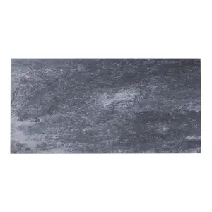 Shaded slate Anthracite Matt Porcelain Indoor Wall & floor Tile, Pack of 6, (L)300mm (W)600mm