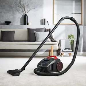 GEEPAS Vacuum Cleaner - Lightweight Bagless Cylinder Vacuum Cleaner, 700W, 1.5L, Black