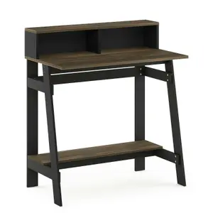 Furinno Simplistic A Frame Computer Desk, Columbia Walnut