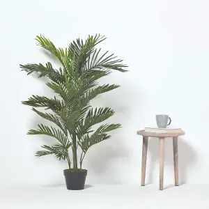 Homescapes Multi Stem Green Palm Tree in Pot, 180 cm