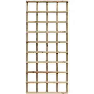 6x3 Heavy Duty Trellis Pressure Treated (Pack of 3) - L91.5 x W915 x H183 cm