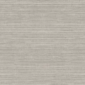 Galerie Just Kitchens Grey Grasscloth Wallpaper Roll