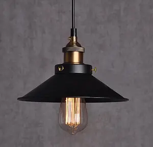 Black Metal Pendant Light 3 Light Chandelier for Kitchen Island, Dining, Living Room