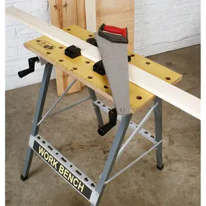 Sealey Folding Workbench With Hard-Wearing MDF Top - 290mm Capacity FWB1