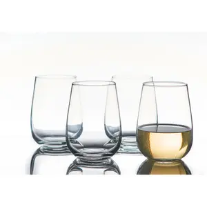 Entertain 590ml Stemless Wine Glass Set (Set of 4)